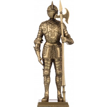 ФИГУРКА "РЫЦАРЬ" 13*8*33 СМ. СЕРИЯ "BRONZE CLASSIC" (КОР=12ШТ.)