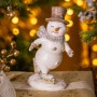 СТАТУЭТКА "СНЕГОВИК" 14Х7Х17,5 СМ