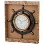ЧАСЫ НАСТЕННЫЕ КВАРЦЕВЫЕ "OLD SALT" 33*33*4 СМ.ДИАМЕТР ЦИФЕРБЛАТА=15 СМ.(КОР=6ШТ.)