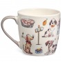 НАБОР ДЛЯ ЗАВТРАКА LEFARD "DOGS", 2 ПР.: САЛАТНИК 500МЛ, КРУЖКА 345МЛ