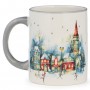 КРУЖКА AGNESS "С НОВЫМ ГОДОМ!" 11,5*8*9,5 СМ