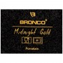 БЛЮДО BRONCO "MIDNIGHT GOLD" 21СМ (КОР=36ШТ.)