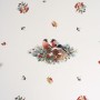СКАТЕРТЬ "МОРОЗКО.СНЕГИРИ" 140Х300СМ ,КРАСНЫЙ, 100% ХЛОПОК,ТВИЛ ПРОПИТКА