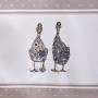 СКАТЕРТЬ "FAMILY FARM" 160Х220СМ , 100% ХЛОПОК, КАПУЧИНО, ТВИЛ, ПРОПИТКА