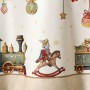 СКАТЕРТЬ КРУГЛАЯ  "ЩЕЛКУНЧИК" ,220СМ БЕЖЕВЫЙ 100% ХЛОПОК , ТВИЛ