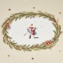 СКАТЕРТЬ  ОВАЛЬНАЯ  "ЩЕЛКУНЧИК" ,140Х180СМ ,БЕЖЕВЫЙ, 100% ХЛОПОК ,ТВИЛ