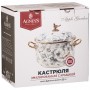 КАСТРЮЛЯ ЭМАЛИРОВАННАЯ AGNESS С КРЫШКОЙ,  4,8Л, ДИА.22СМ ПОДХОДИТ ДЛЯ ИНДУКЦИОН.ПЛ