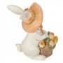 Фигурка декоративная "Заяц с корзиной", L5 W8 H10 см