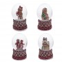 Фигурка декор в стекл шаре "Пряник", D4,5 см, L4,5 W4,5 H7 см, 4в.