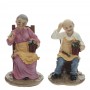 Фигурка декоративная "Бабушка/Дедушка", L10 W10 H16,5 см, 2в.