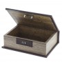 Шкатулка-книга с кодовым замком, L16 W6,5 H22 см