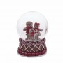 Фигурка декор в стекл шаре "Пряник", D4,5 см, L4,5 W4,5 H7 см, 4в.