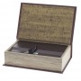 Шкатулка-книга сейф, L17,5 W6,5 H27 см