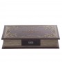 Шкатулка-книга с код.замком, L16 W4,5 H24 см